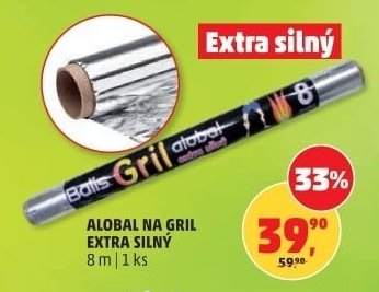 Alobal na grilovaní extra silný Balis