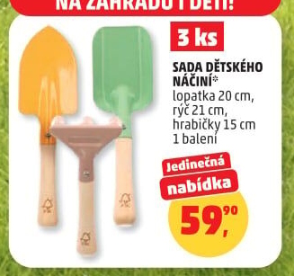 Dětské zahradní nářadí