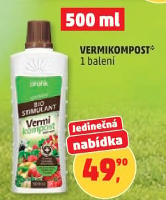 Hnojivo tekuté Vermikompost Profík Forestina