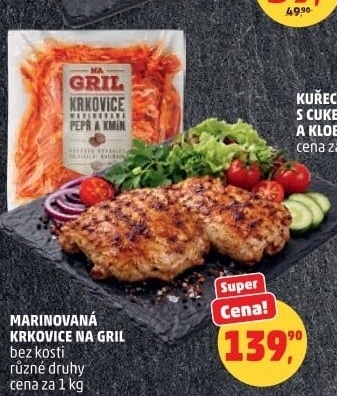 Krkovice bez kosti marinovaná Na gril Penny