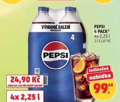 Limonáda Pepsi