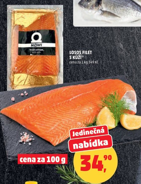 Losos filet Mowi