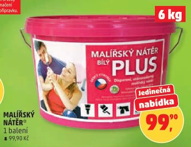 Malířský nátěr Malíř Plus