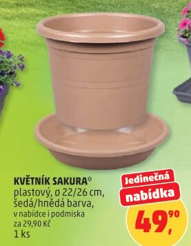 Miska pod květináč/truhlík