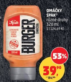 Omáčky Spak