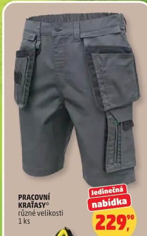 Pánské pracovní šortky - kraťasy