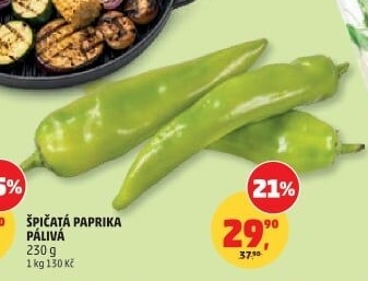 Paprika světlá pálivá