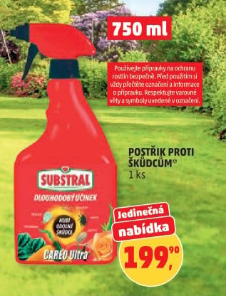 Přípravek na hubení škůdců Substral