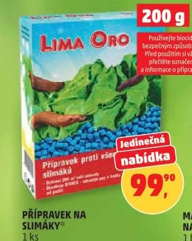 Přípravek proti slimákům Lima Oro