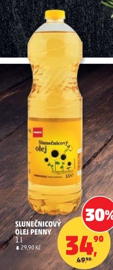 Slunečnicový olej Penny