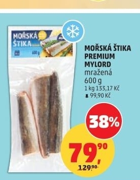 Štika mořská mražená Premium Mylord