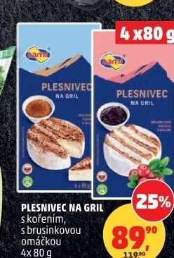Sýr Plesnivec na gril Tami