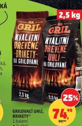 Uhlí grilovací Na Gril Penny
