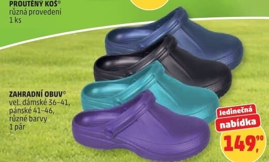 Zahradní obuv dámská