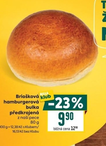 Brioška na hamburger