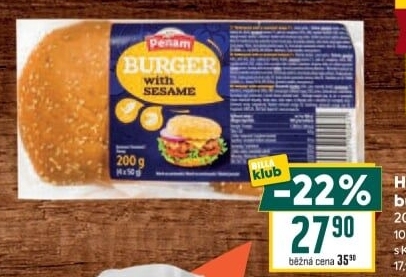 Bulky na hamburger Penam