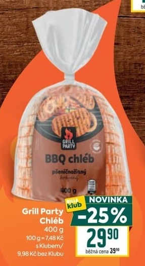 Chléb Grill Party