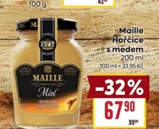 Hořčice medová Maille