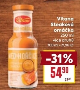 Omáčka steaková Vitana