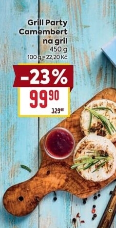 Sýr Camembert na gril Grill Party