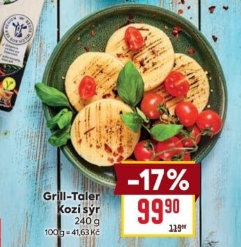 Sýr kozí Grilltaler Heinrichsthaler