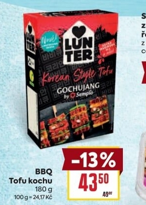 Tofu kochu bbq Lunter