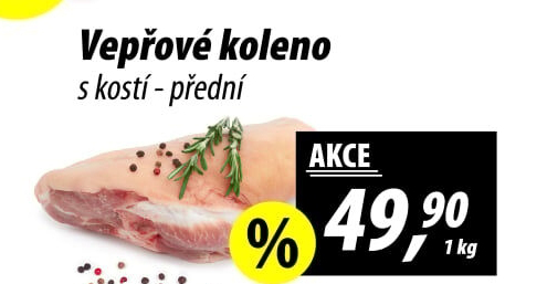Koleno vepřové s kostí