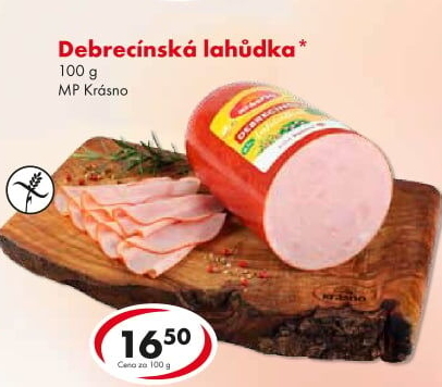 Lahůdka debrecínská Krásno