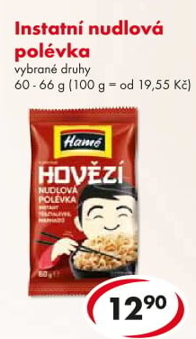 Polévka instantní Hamé