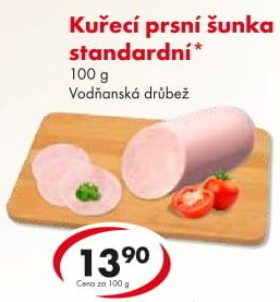 Šunka kuřecí prsní standard Vodňanské kuře