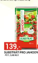 Substrát pro jahody a jiné drobné ovoce Forestina
