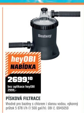 Filtrační čerpadlo Bestway5678 l EN