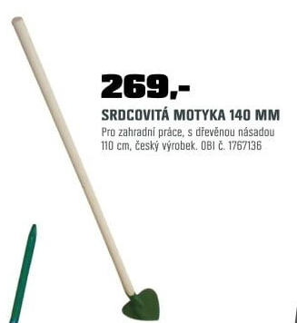 Motykas násadousrdcovitá