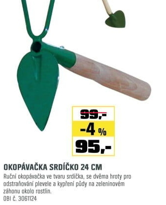 Okopávačkas násadousrdíčko