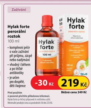 Kapky k obnovení střevní mikroflóry Hylak forte Ratiopharm