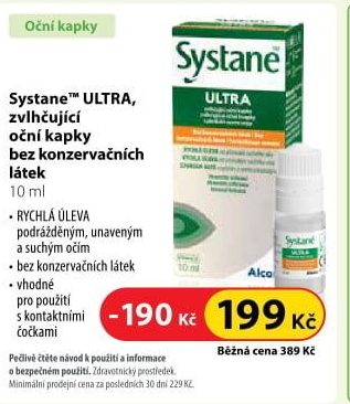 Kapky oční zvlhčující Ultra Systane Alcon