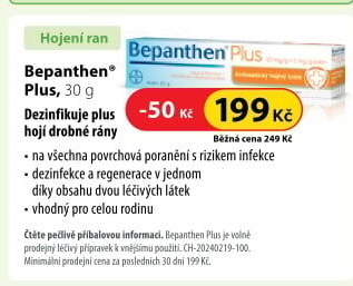 Krém hojivý Bepanthen Plus