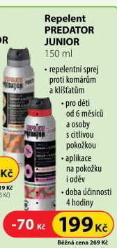 Repelent ve spreji Junior Predator Leroy