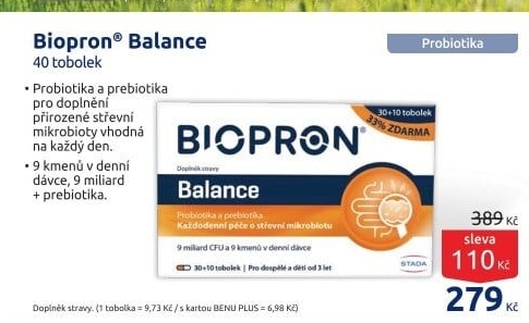 Probiotika Biopron 9 Balance Stada