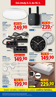 akční leták Lidl 4.5.2026-10.5.2026