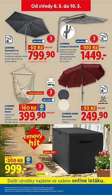 akční leták Lidl 4.5.2026-10.5.2026