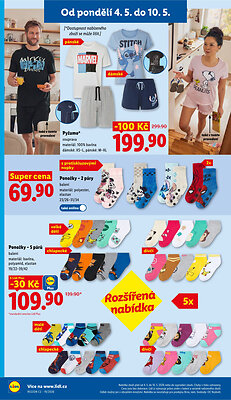akční leták Lidl 4.5.2026-10.5.2026