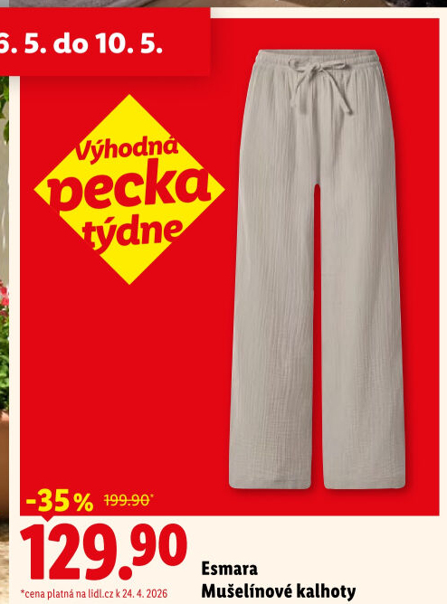 Dámské kalhoty Esmara - Lidl akcniletaky.com