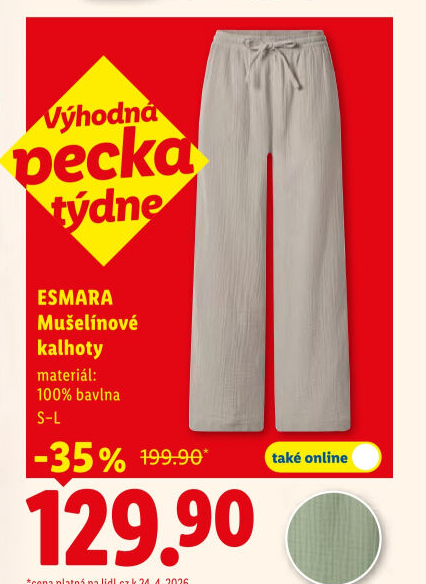 Dámské kalhoty Esmara
