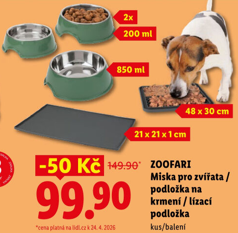 Miska pro zvířata Zoofari