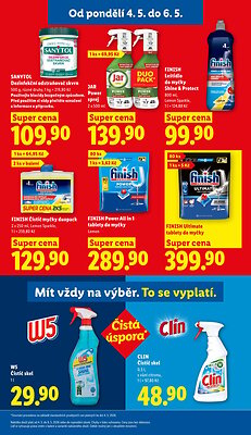 akční leták Lidl 4.5.2026-6.5.2026