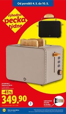 akční leták Lidl 4.5.2026-6.5.2026