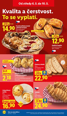 akční leták Lidl 6.5.2026-10.5.2026