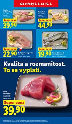 akční leták Lidl 6.5.2026-10.5.2026