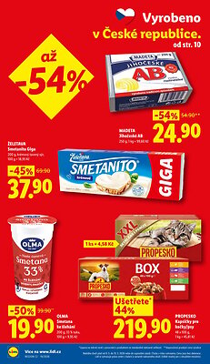 akční leták Lidl 6.5.2026-10.5.2026